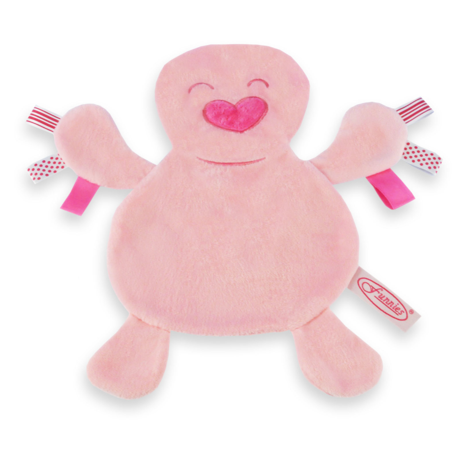 Labeldoek Baby roos
