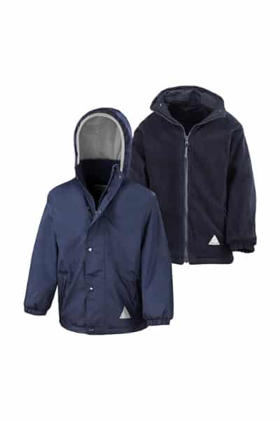 OMKEERBARE STORMPROOF JAS KIDS DONKERBLAUW - The Robin Store