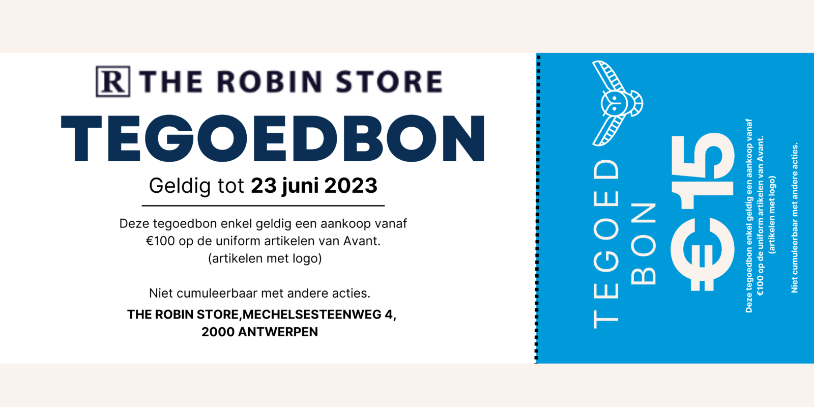 The Robin Store Webshop