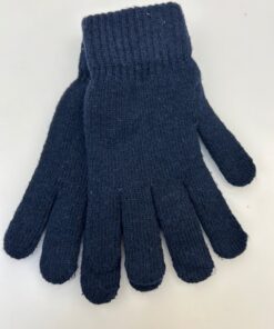 gebreide handschoenen blauw