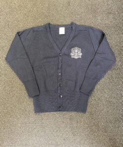 gebreide gilet met knopen voor meisjes