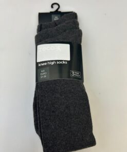 3-PACK KNIEKOUSEN GRAY